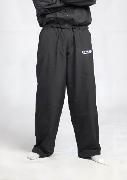 Black Tracksuit Set (Top + Bottom)