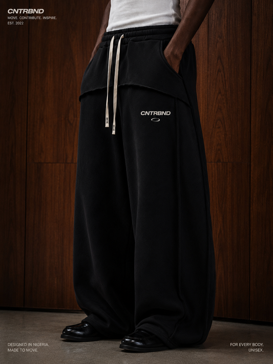 DRAPED SWEATPANTS