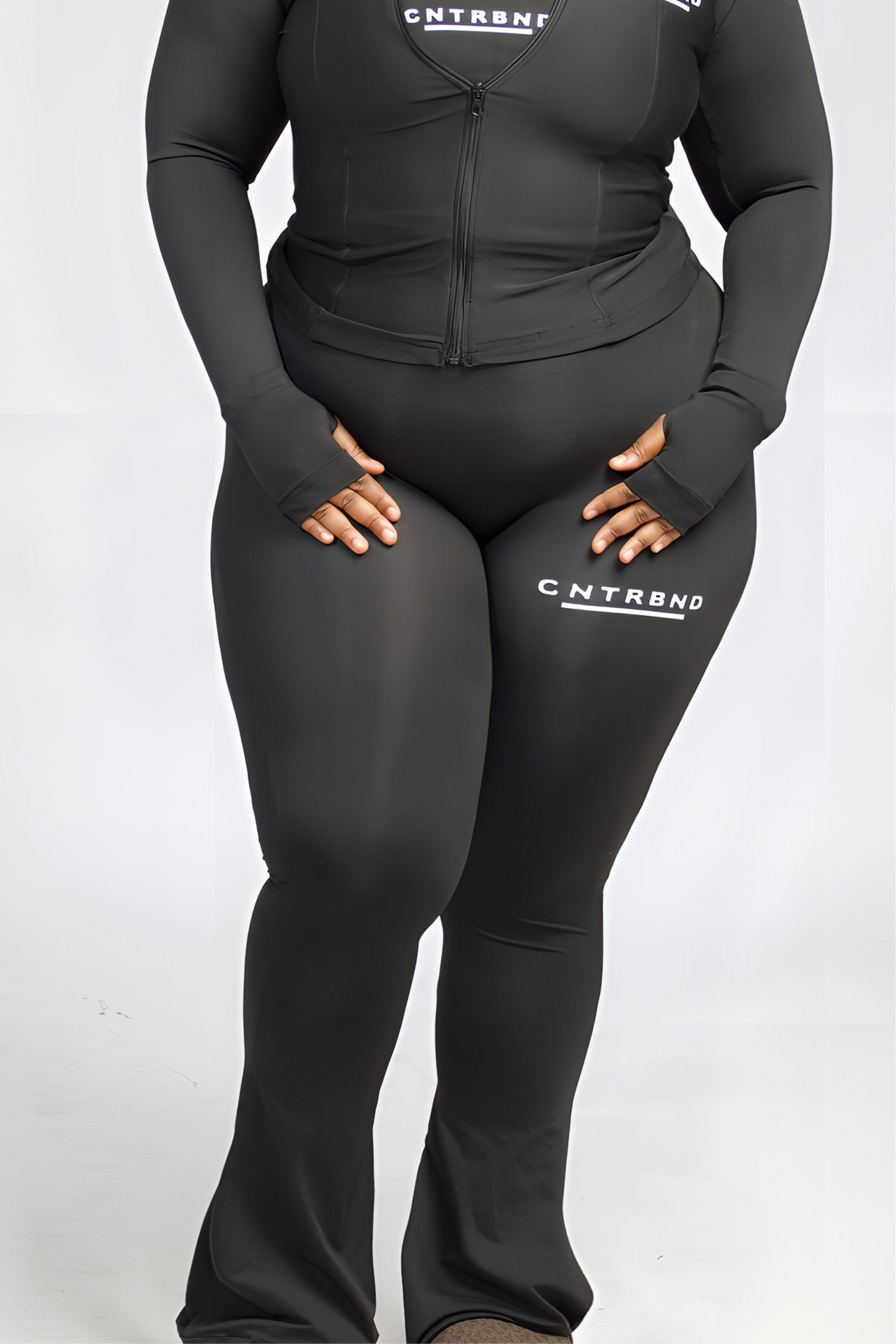 Black Flared Pants