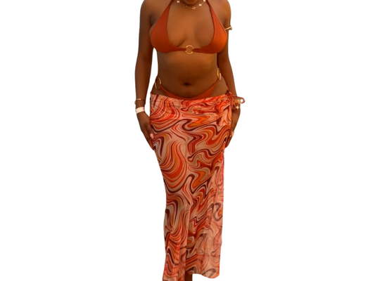 Multicolor mesh set (just bikini)