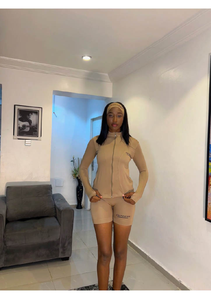 Beige Compression Jacket