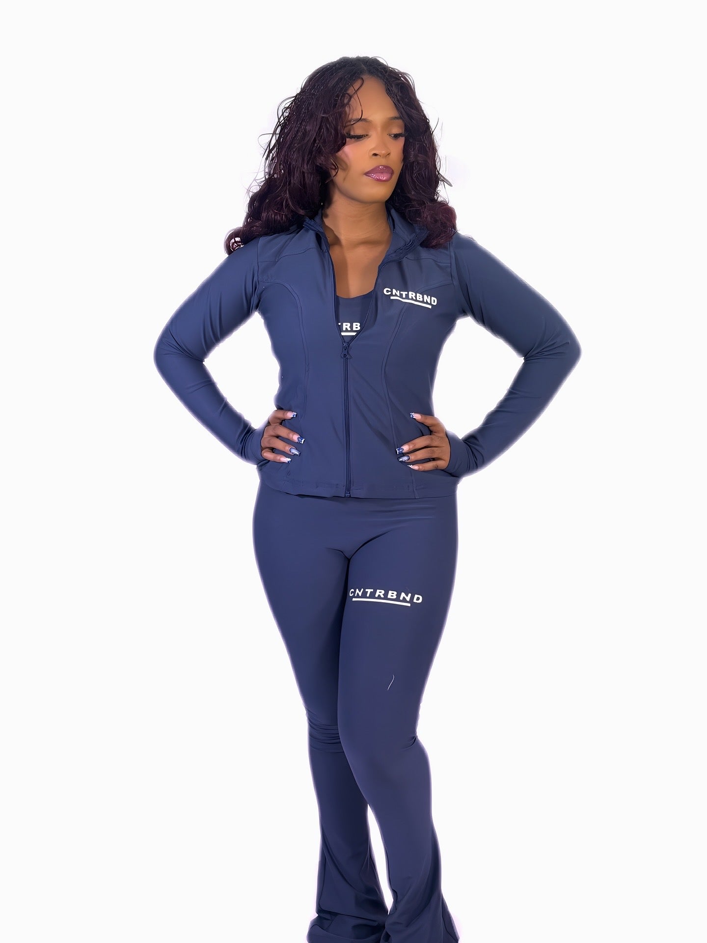 Navy Compression Jacket