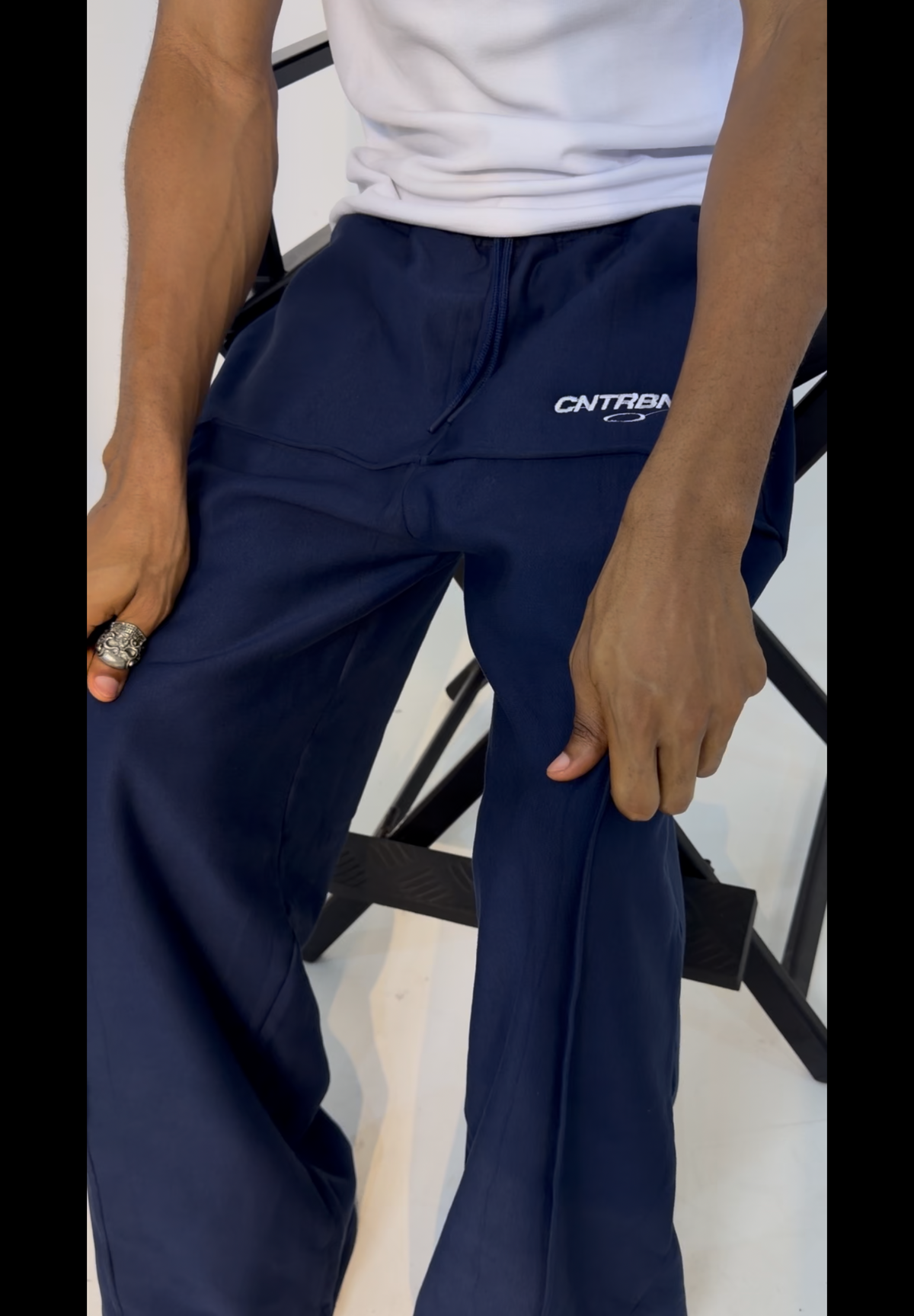 Relaxed DRAPED SWEATPANTS