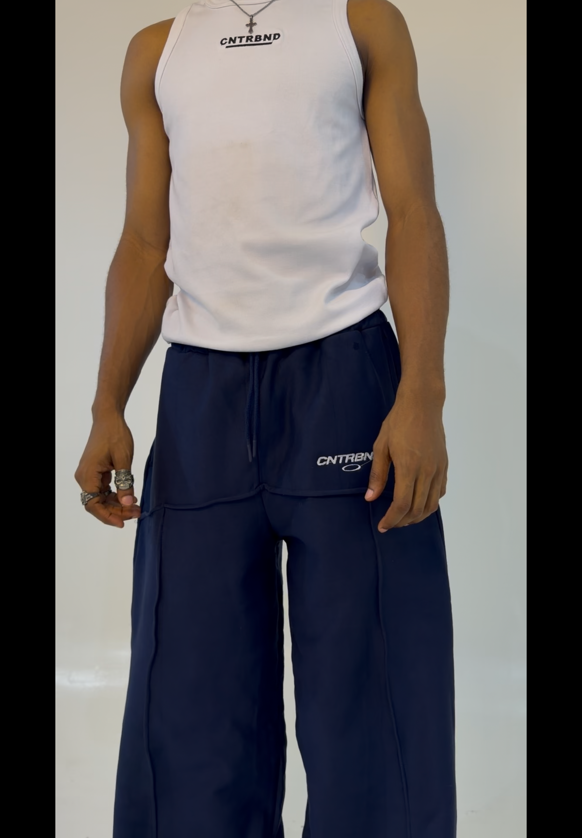 Relaxed DRAPED SWEATPANTS