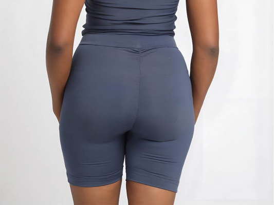 Ruched shorts