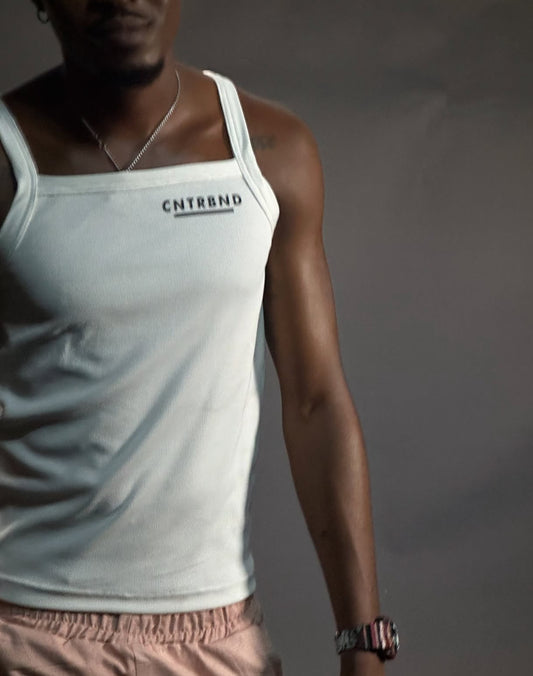 Square Neck Ribbed Singlet