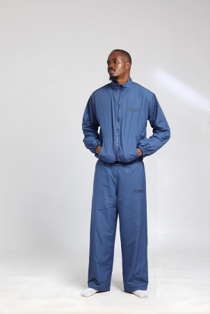 Navy Tracksuit Set (Top + Bottom)